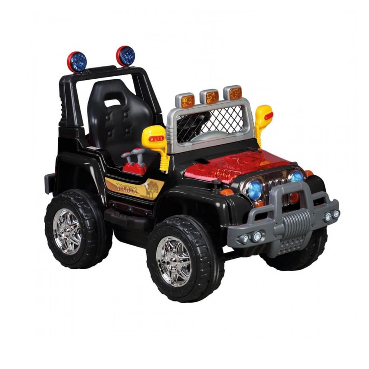 Aliş Magnum Off Road Akülü Jeep 12 Volt Siyah
