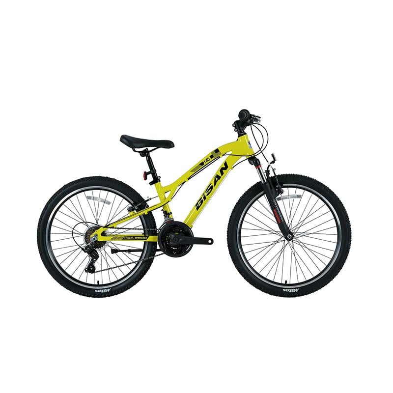 Bisan KDX 2800 Çocuk Bisikleti 24 Jant Disc Fren Sarı Siyah