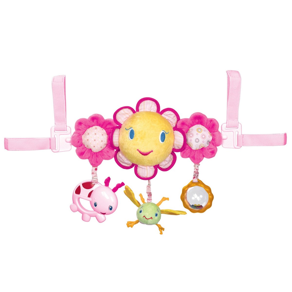 Bright Starts Pretty in Pink Carrier Toy Bar Anakucağı Oyuncağı