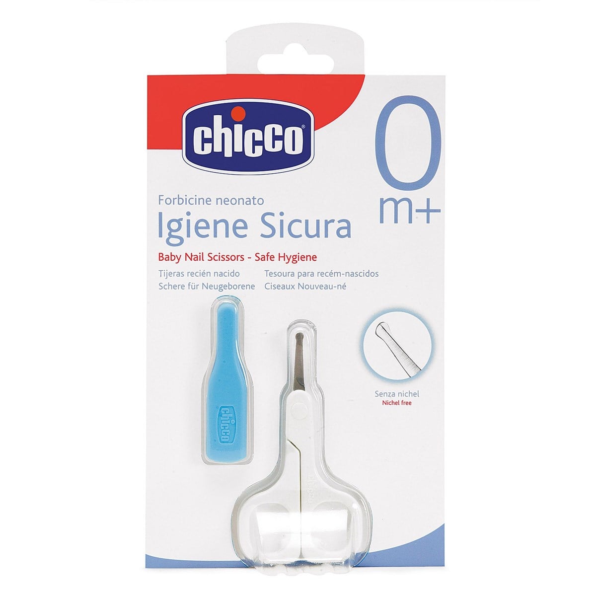 Chicco Bebek Tırnak Makası Mavi