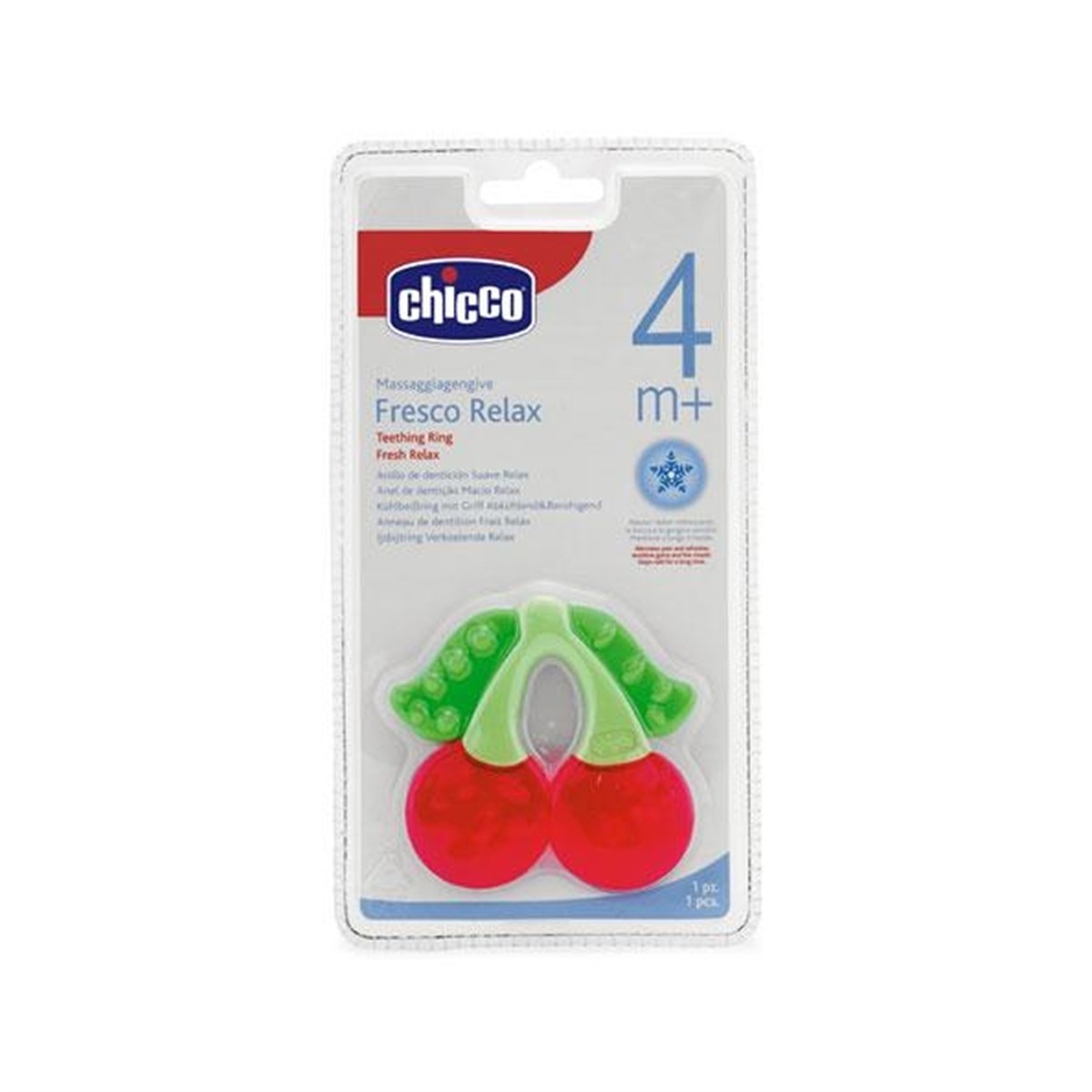 Chicco Jelli Diş Kaşıyıcı -Kiraz Şekilli- Kırmızı