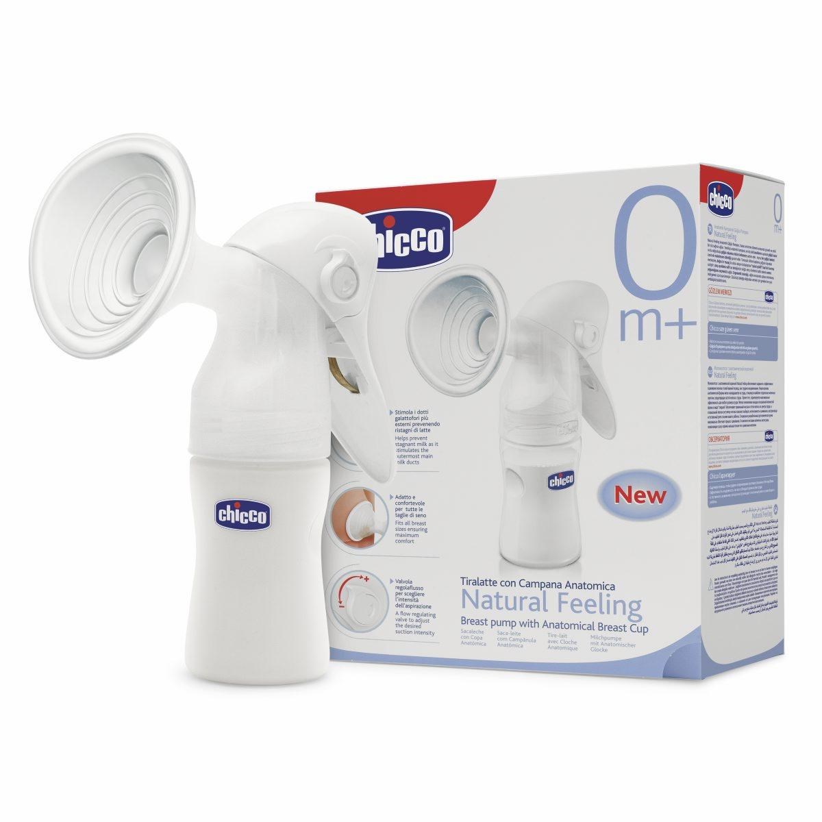 Chicco Natural Feeling Akış Ayarlı Manuel Göğüs Pompası