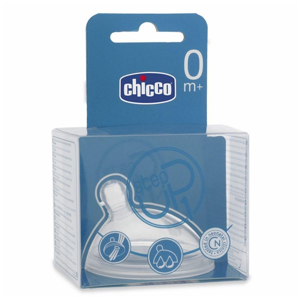 Chicco Step Up 1 Biberon Emziği 0 Ay+ Step Up