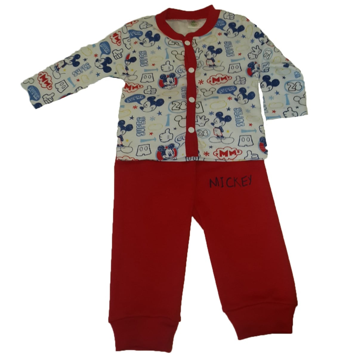 Disney Baby MC1582A Mickey Mouse Takım 6-9 Ay