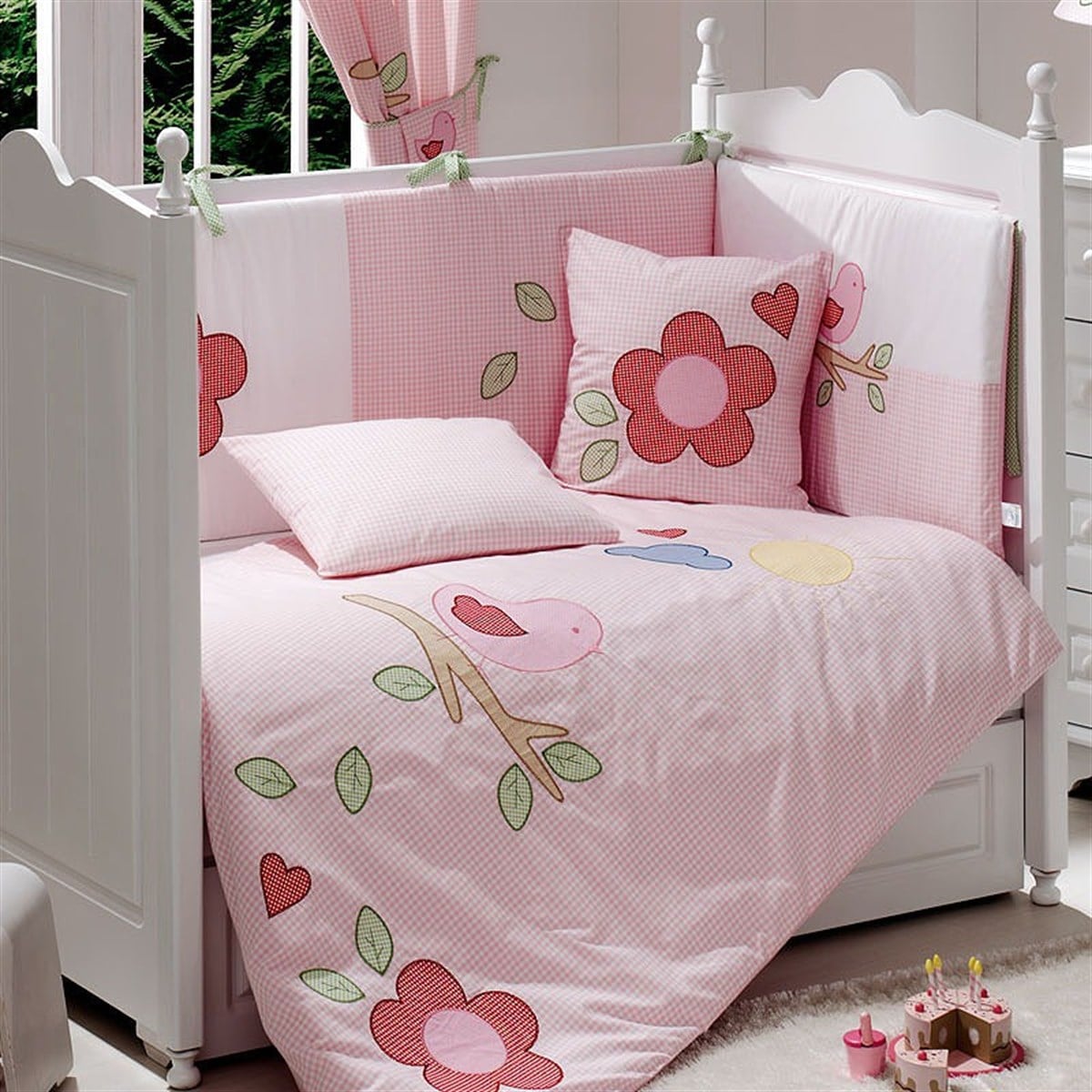 Funnababy Fiore Uyku Seti Pembe