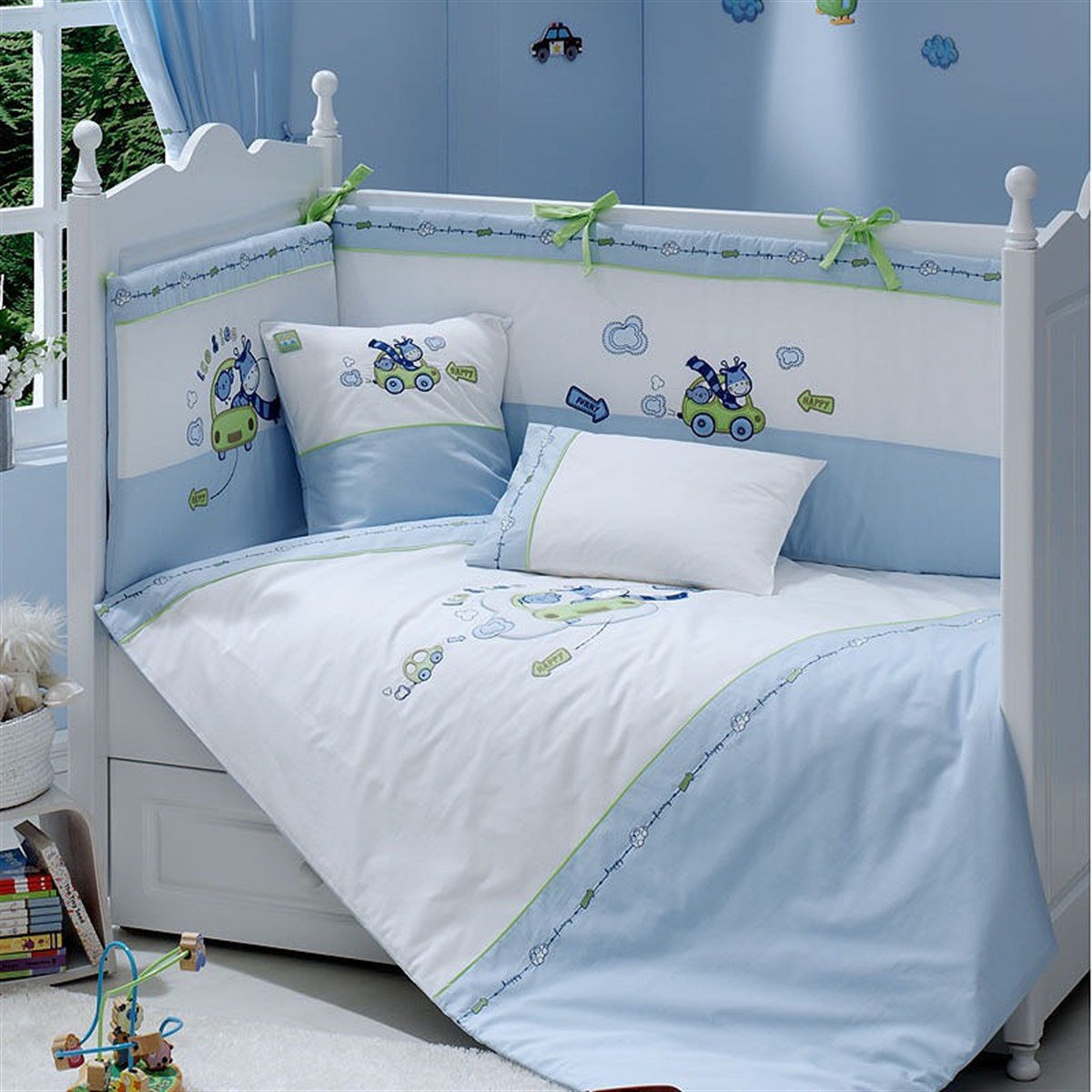 Funnababy Leo & Teo Uyku Seti Mavi