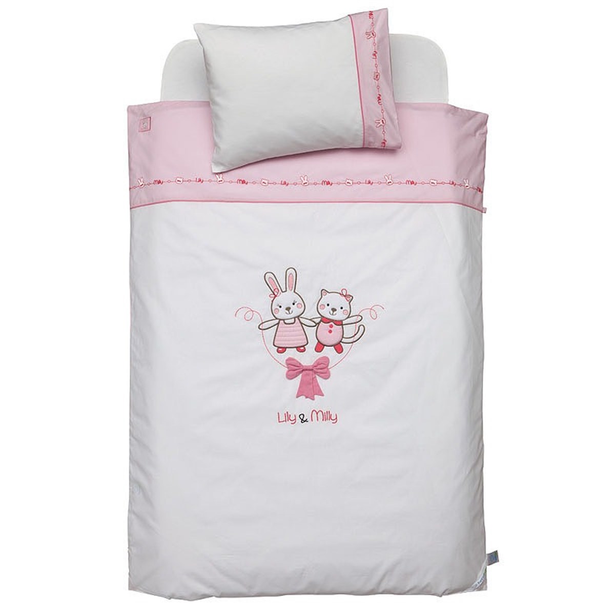 Funnababy Lily & Milly Park Yatak Uyku Seti Pembe
