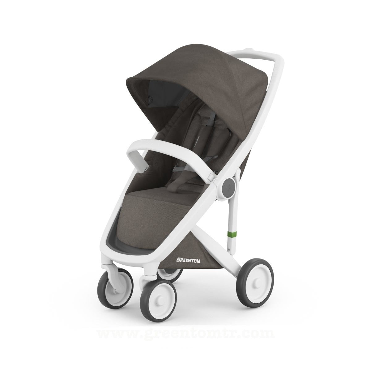 Greentom Classic Bebek Arabası Beyaz Kömür Grisi Özel Seri