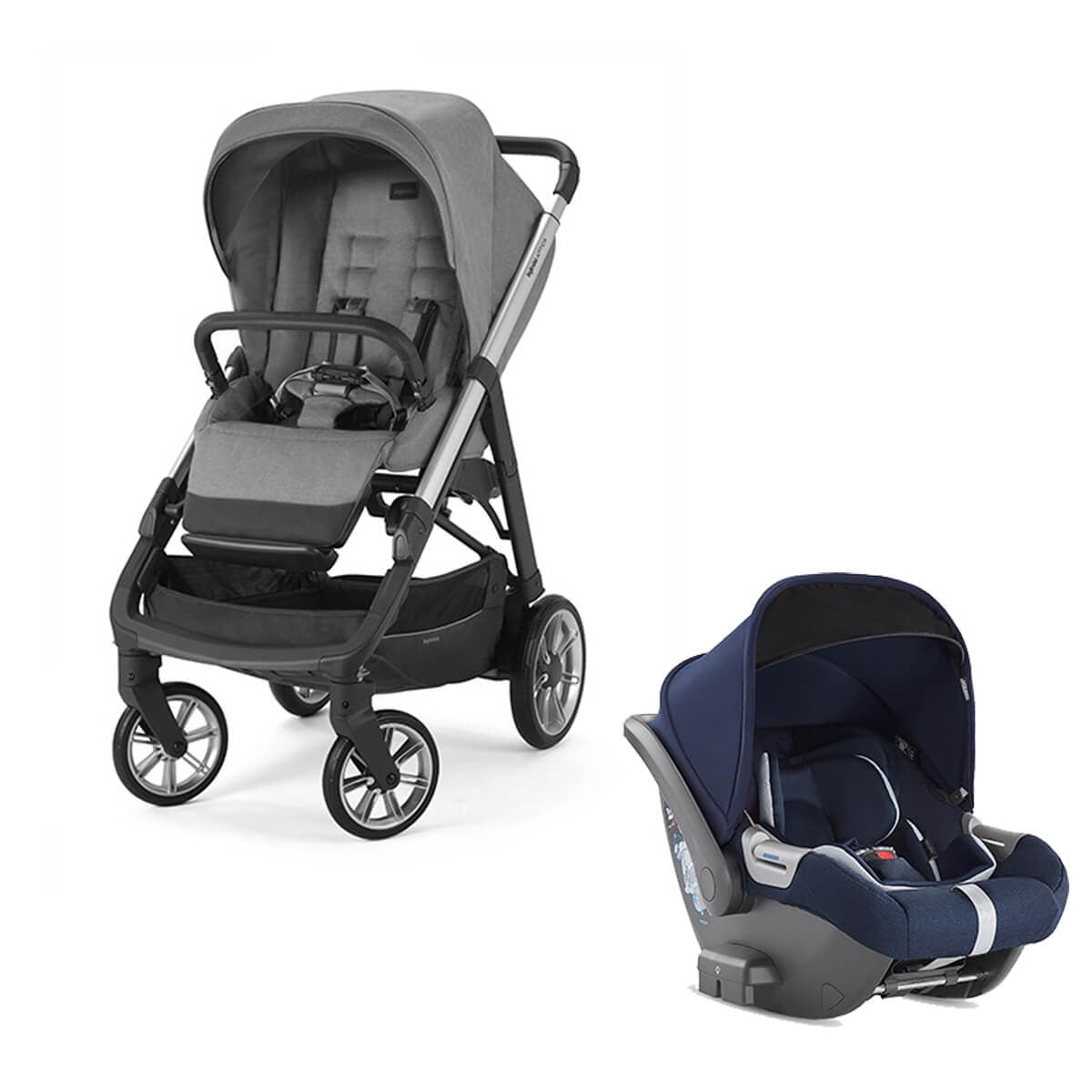 Inglesina Aptica Travel Sistem Bebek Arabası Kensington Grey