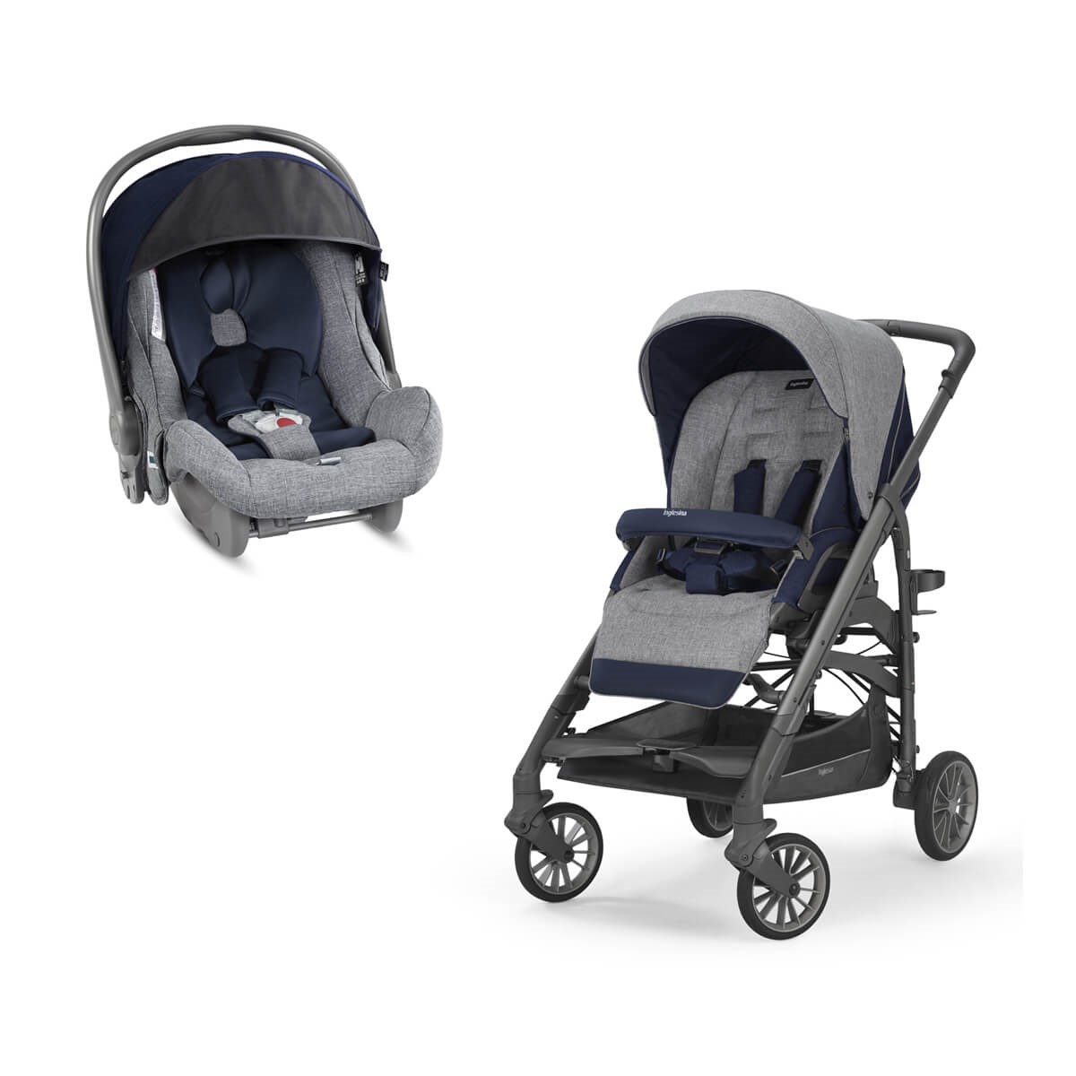 Inglesina Trilogy Travel Sistem Bebek Arabası Antiqua Blue