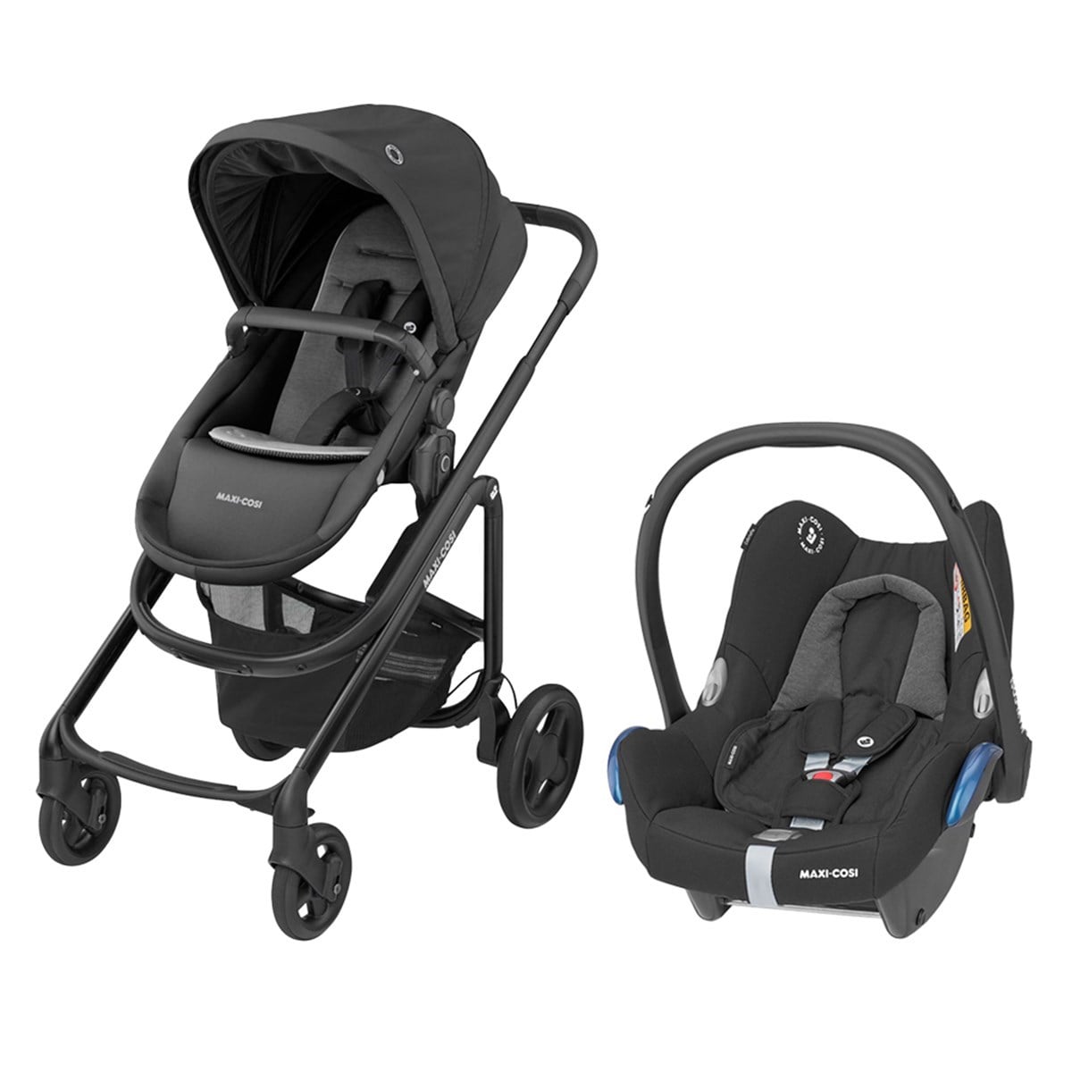 Maxi-Cosi Lila CP Travel Sistem Bebek Arabası Essential Black