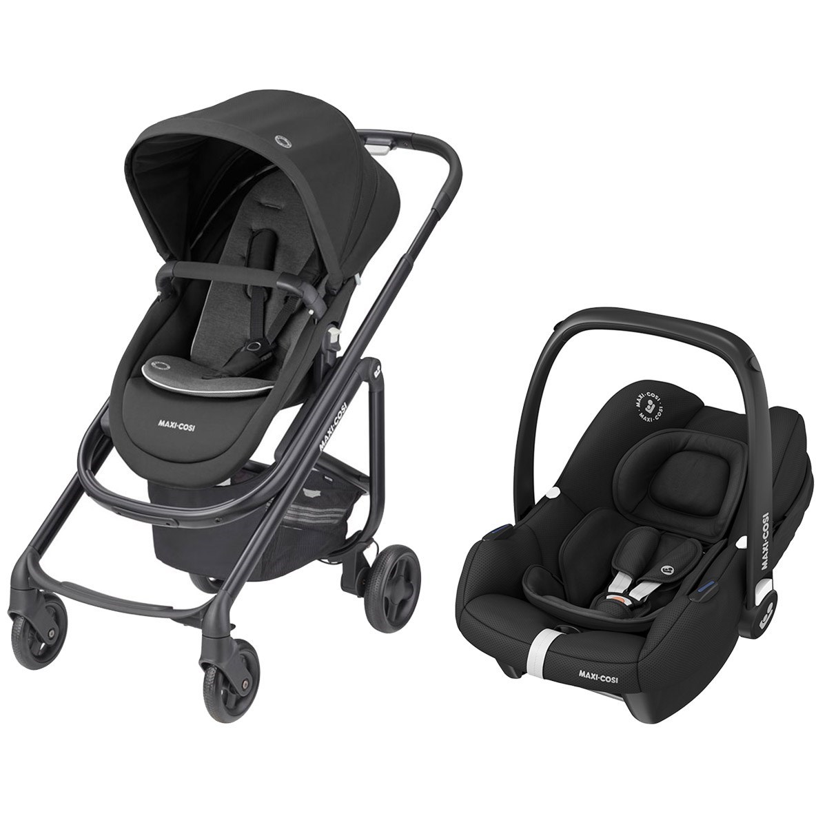 Maxi-Cosi Lila SP-Tinca Travel Sistem Bebek Arabası Essential Black