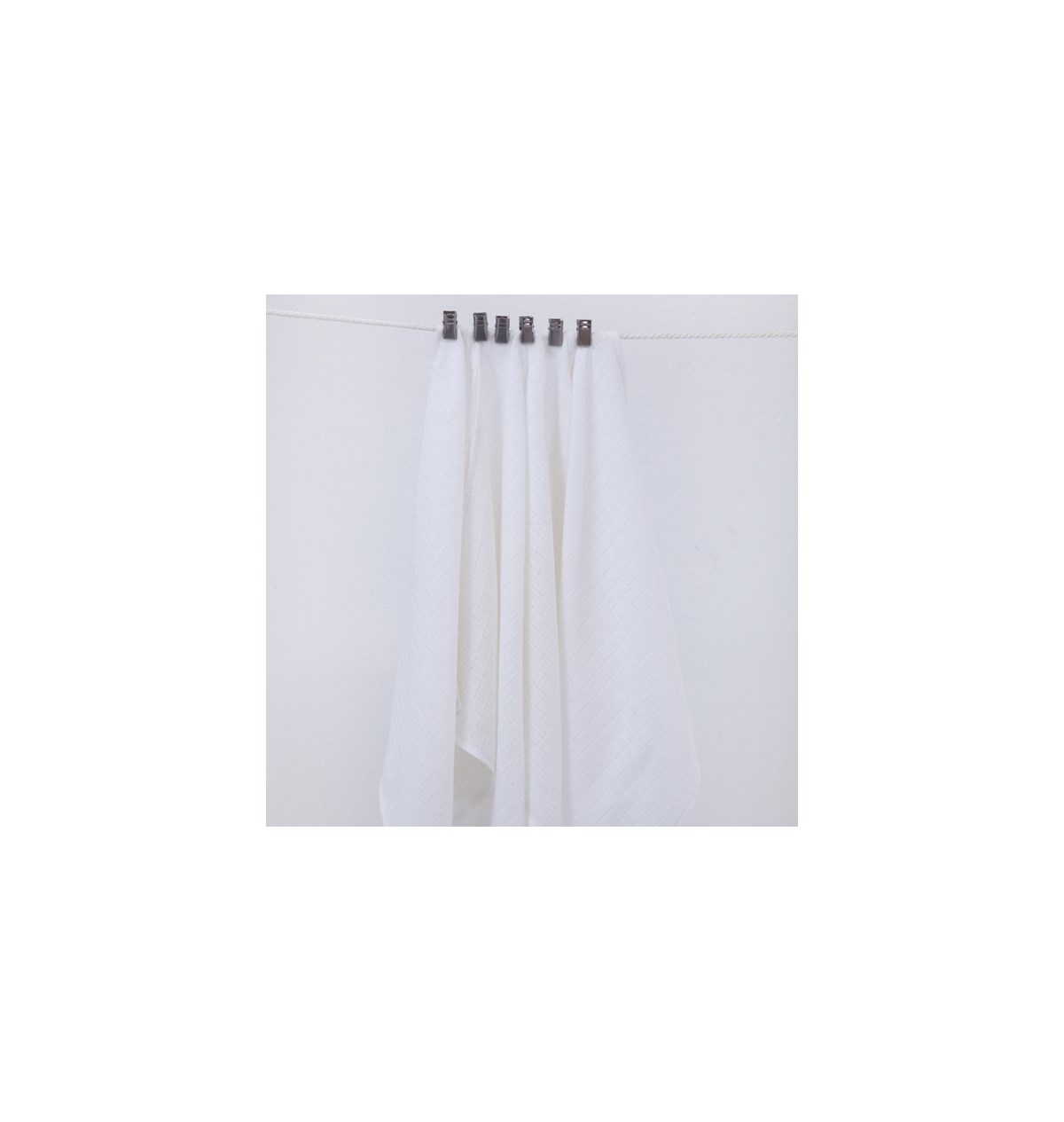 Mycey Ağız Bezi Muslin Kumaş 6 lı Beyaz