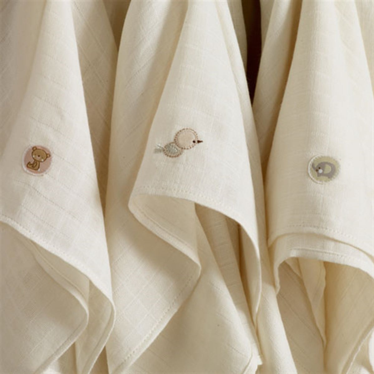 Natures Purest 3 Muslin Squares şal