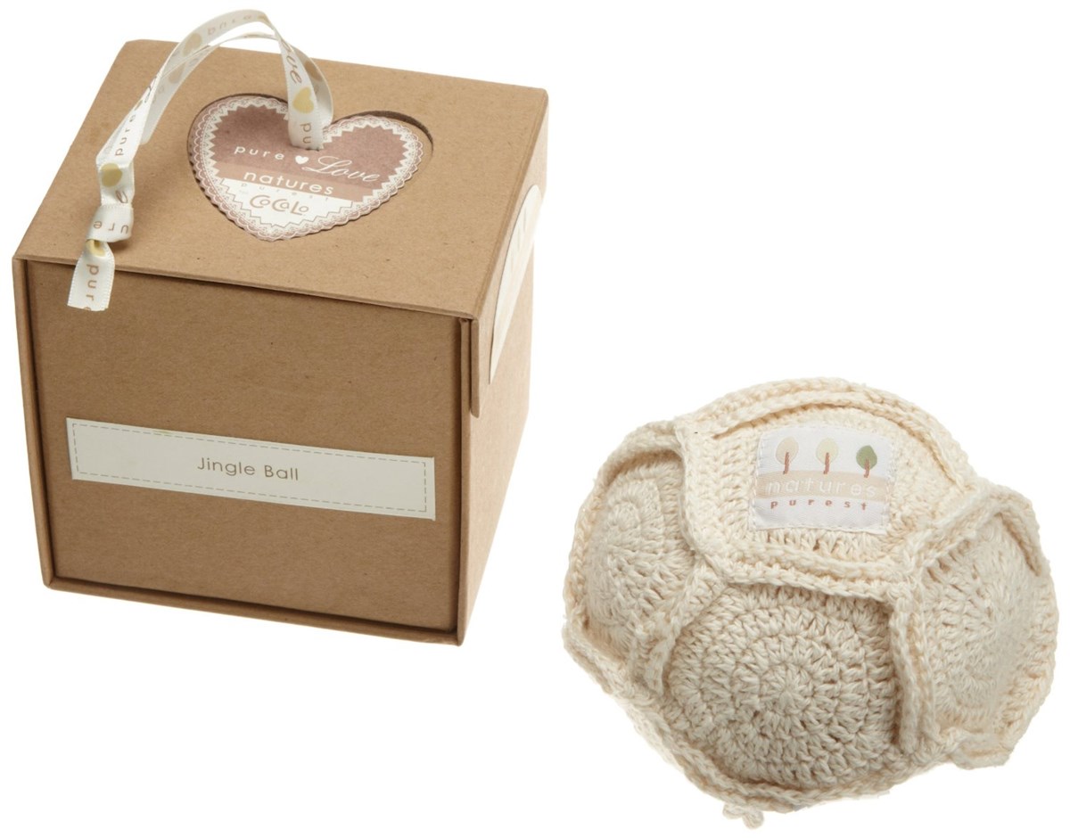 Natures Purest Pure Love Jingle Ball Organik Çıngıraklı Top