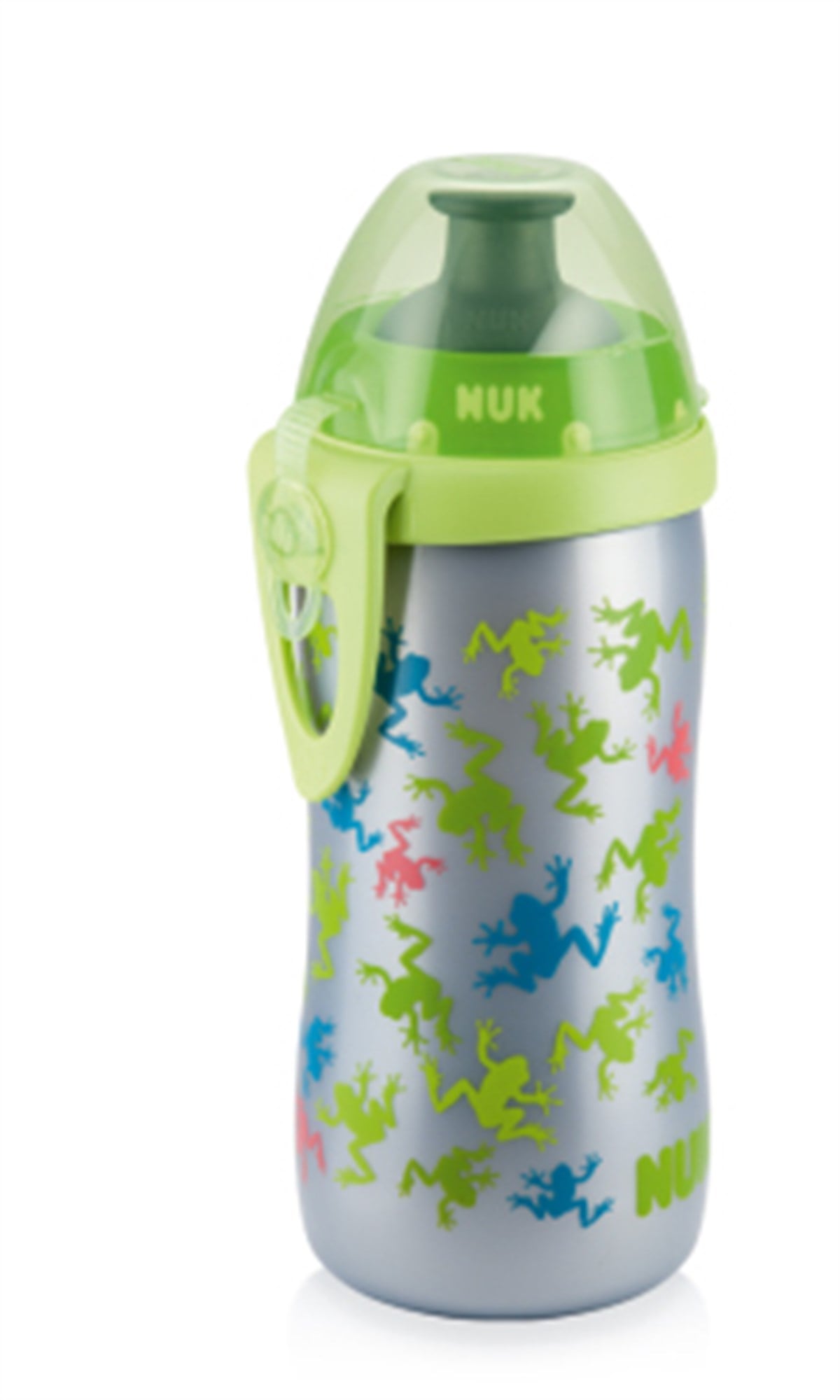 NUK 2-in-1 Lüks Emzik Biberon Fırça Seti Yeşil
