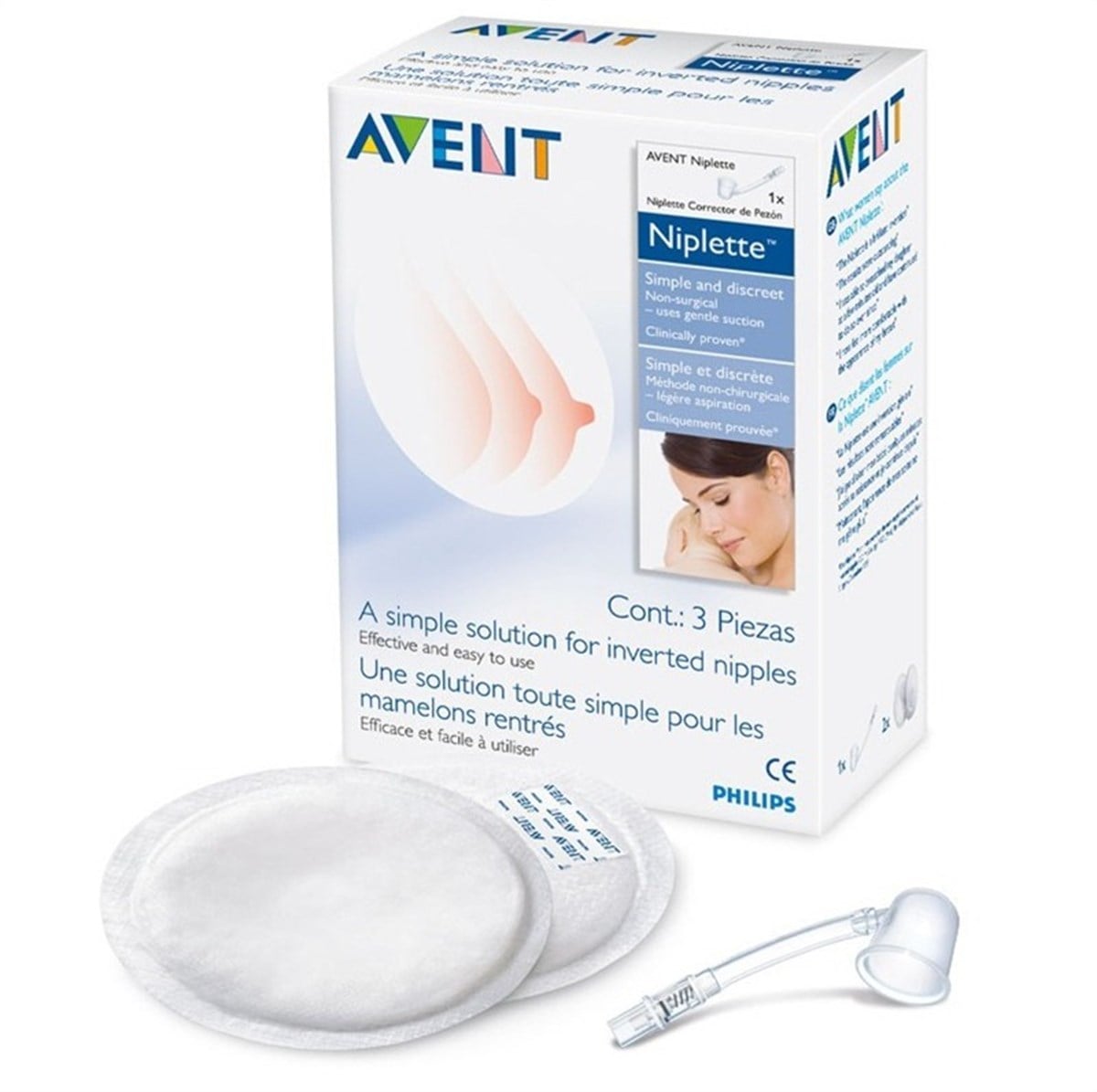 Philips Avent %0 BPA Göğüs Ucu Çıkarıcı