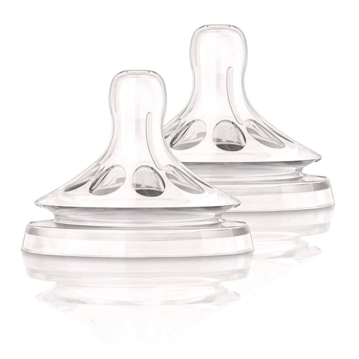 Philips Avent Natural Biberon emziği, 1 delik, Yenidoğan 0m+ 2'li