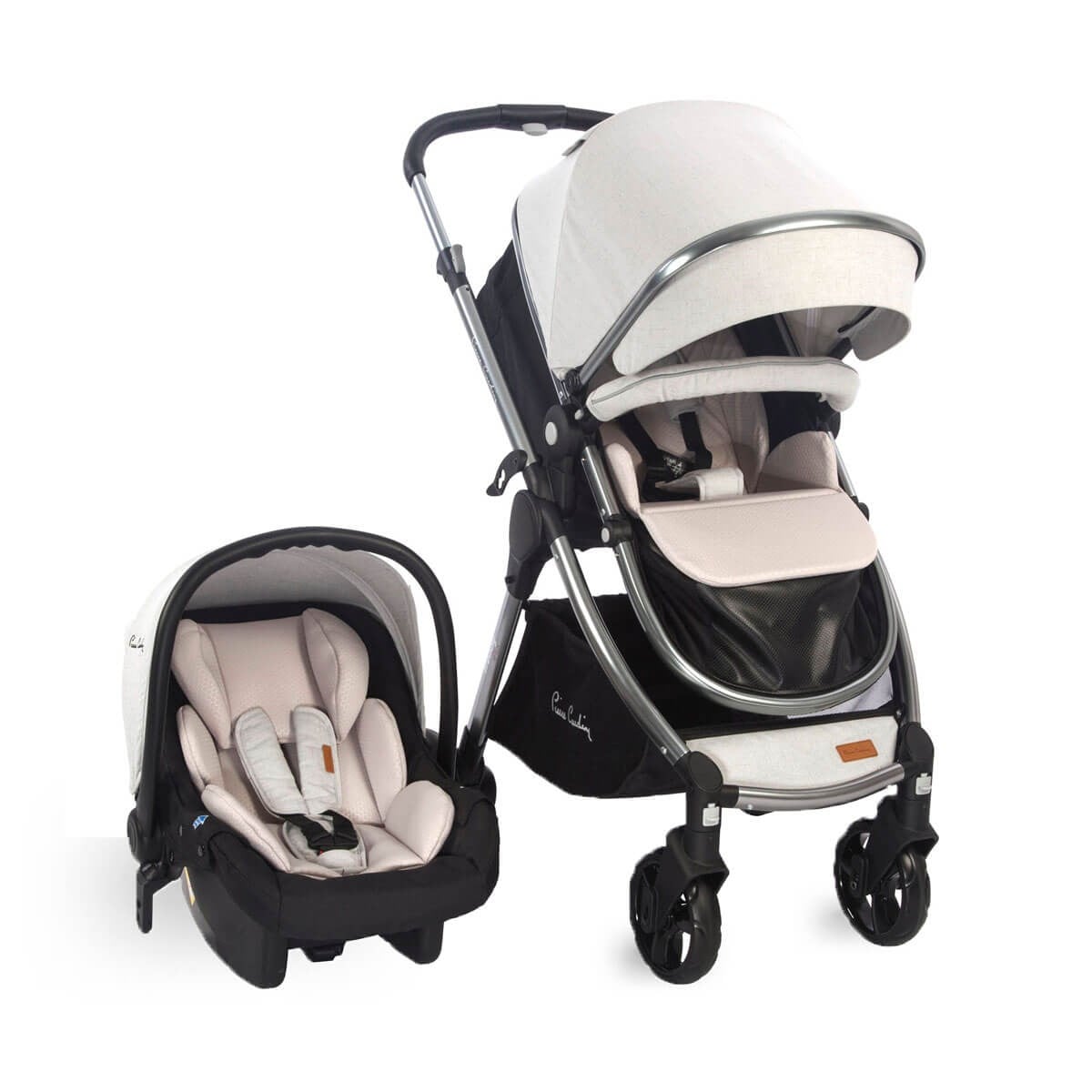 Pıerre Cardin Trendy Plus Travel Sistem Bebek Arabası Açık Gri
