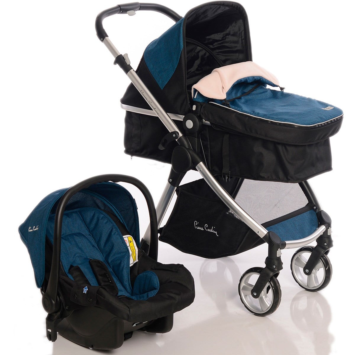 Pierre Cardin Trendy Travel Sistem Bebek Arabası Mavi