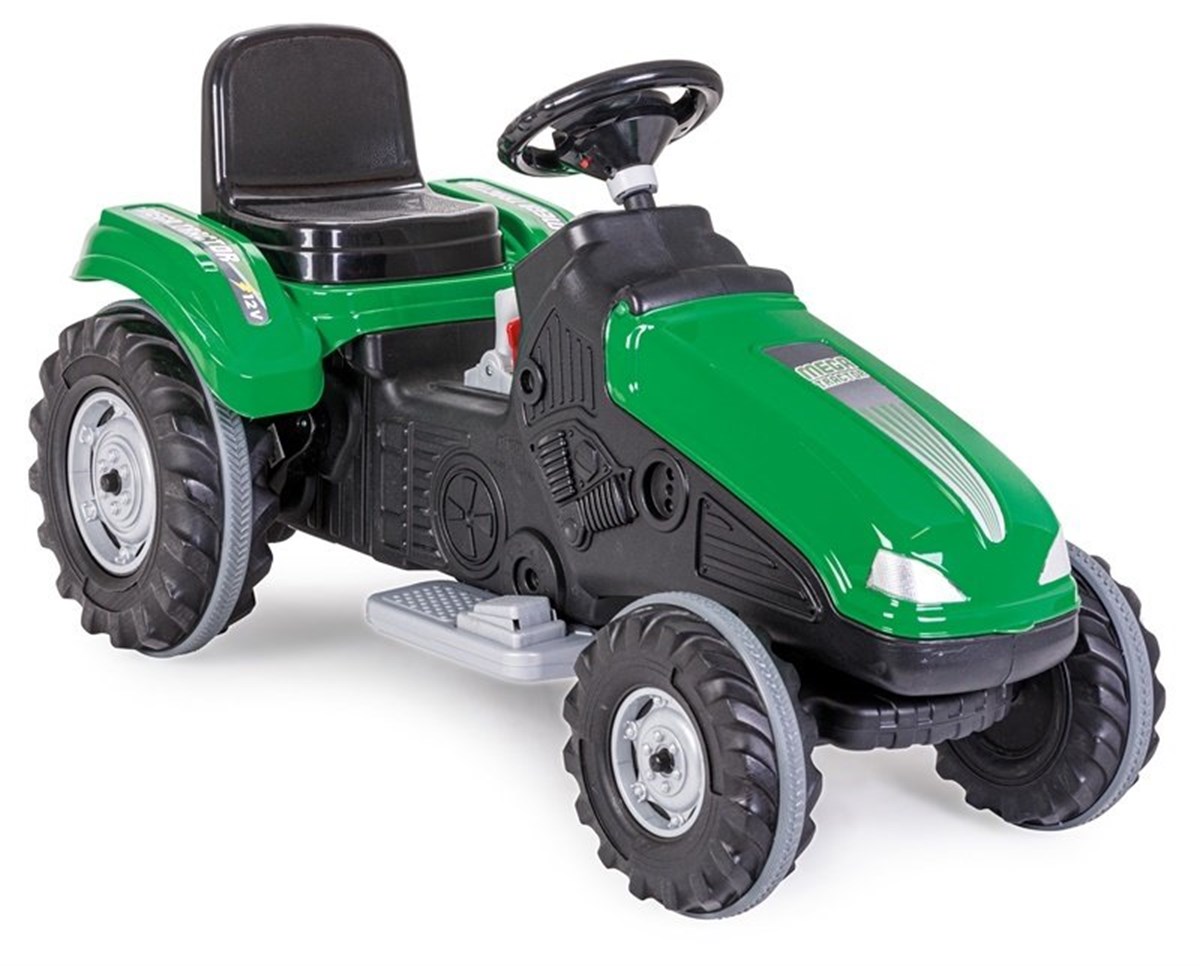 Pilsan Mega Traktör 12 Volt Akülü Yeşil