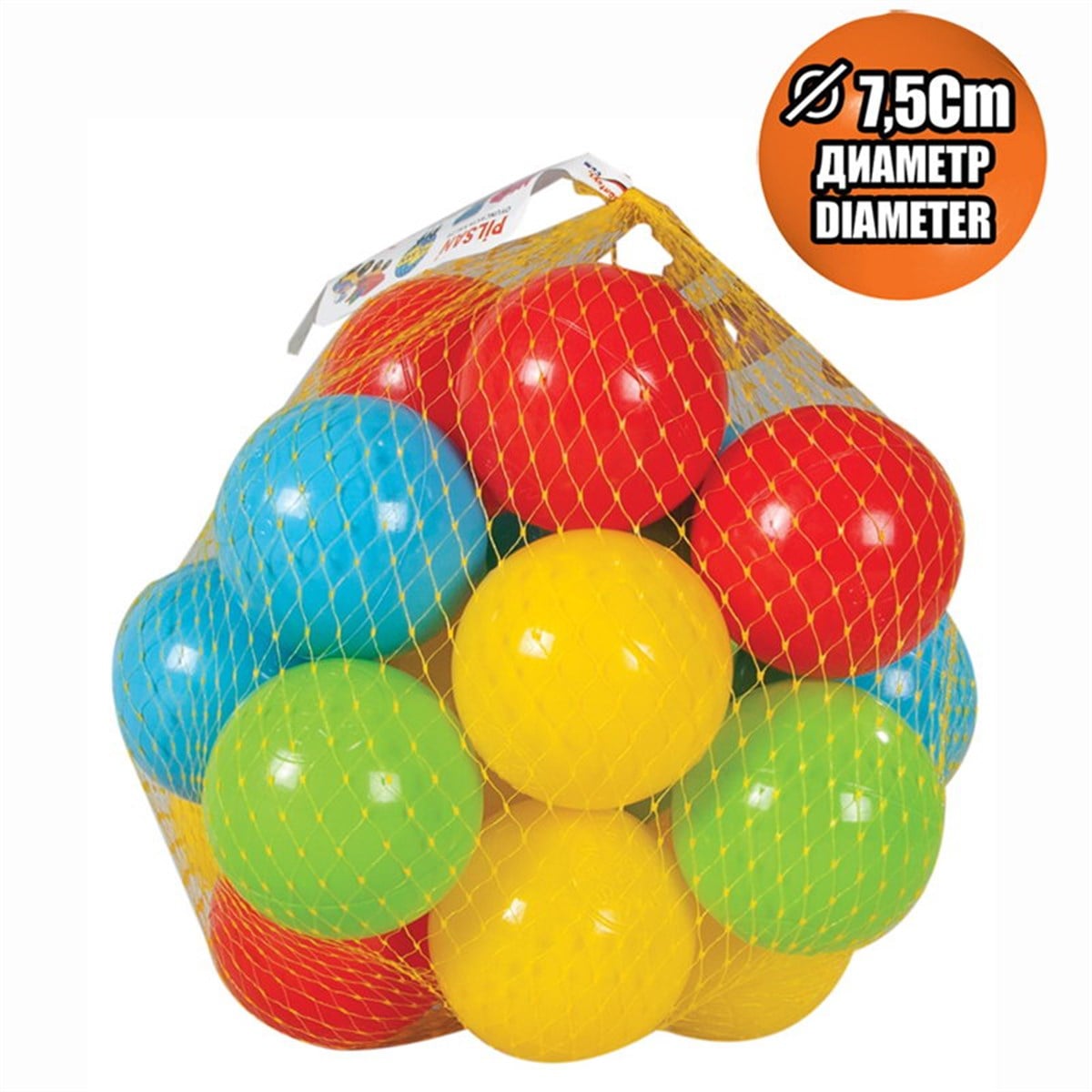Pilsan Oyun Havuzu Topu 7,5 cm (10 adet)