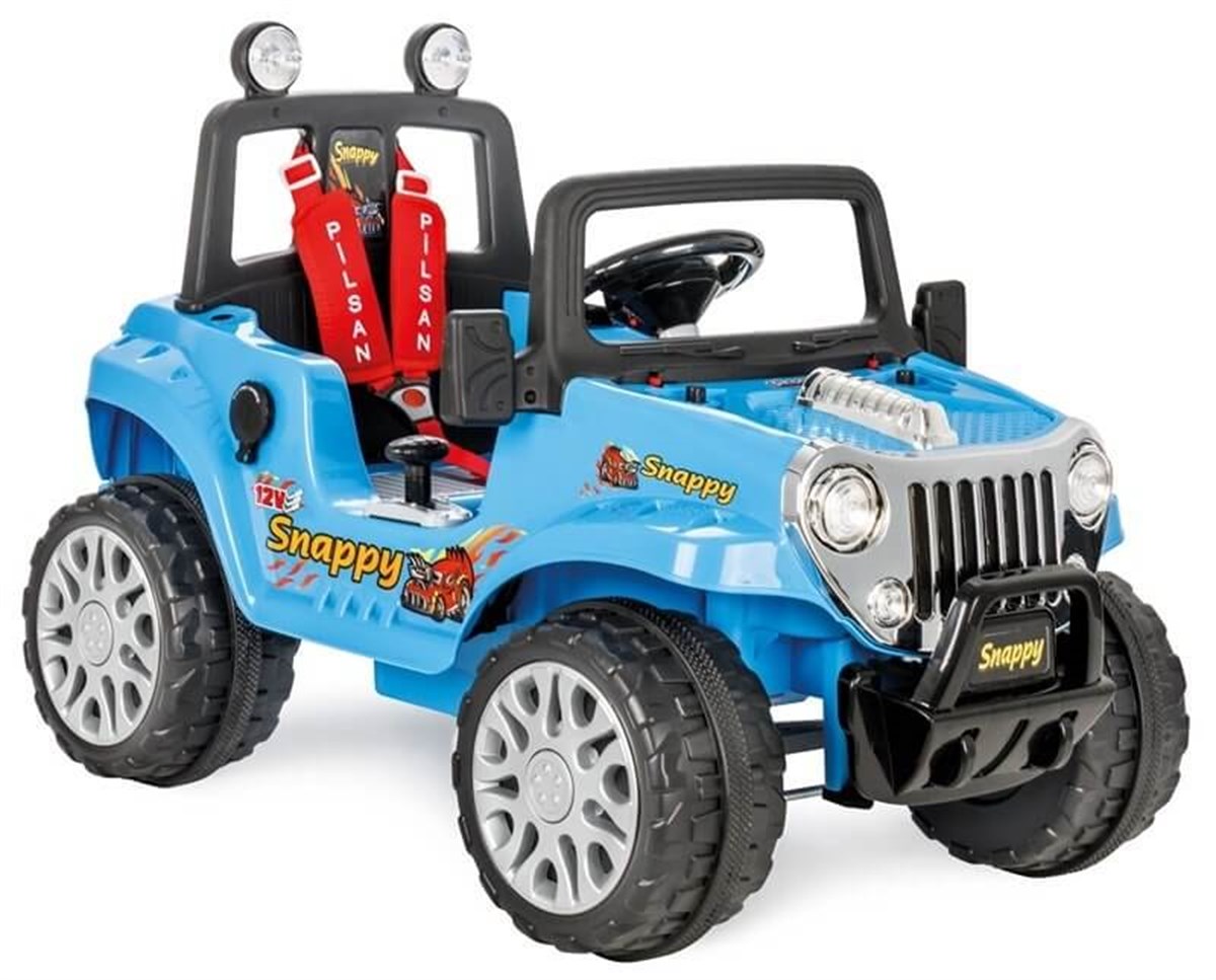 Pilsan Snappy 12 V Akülü Jeep Mavi