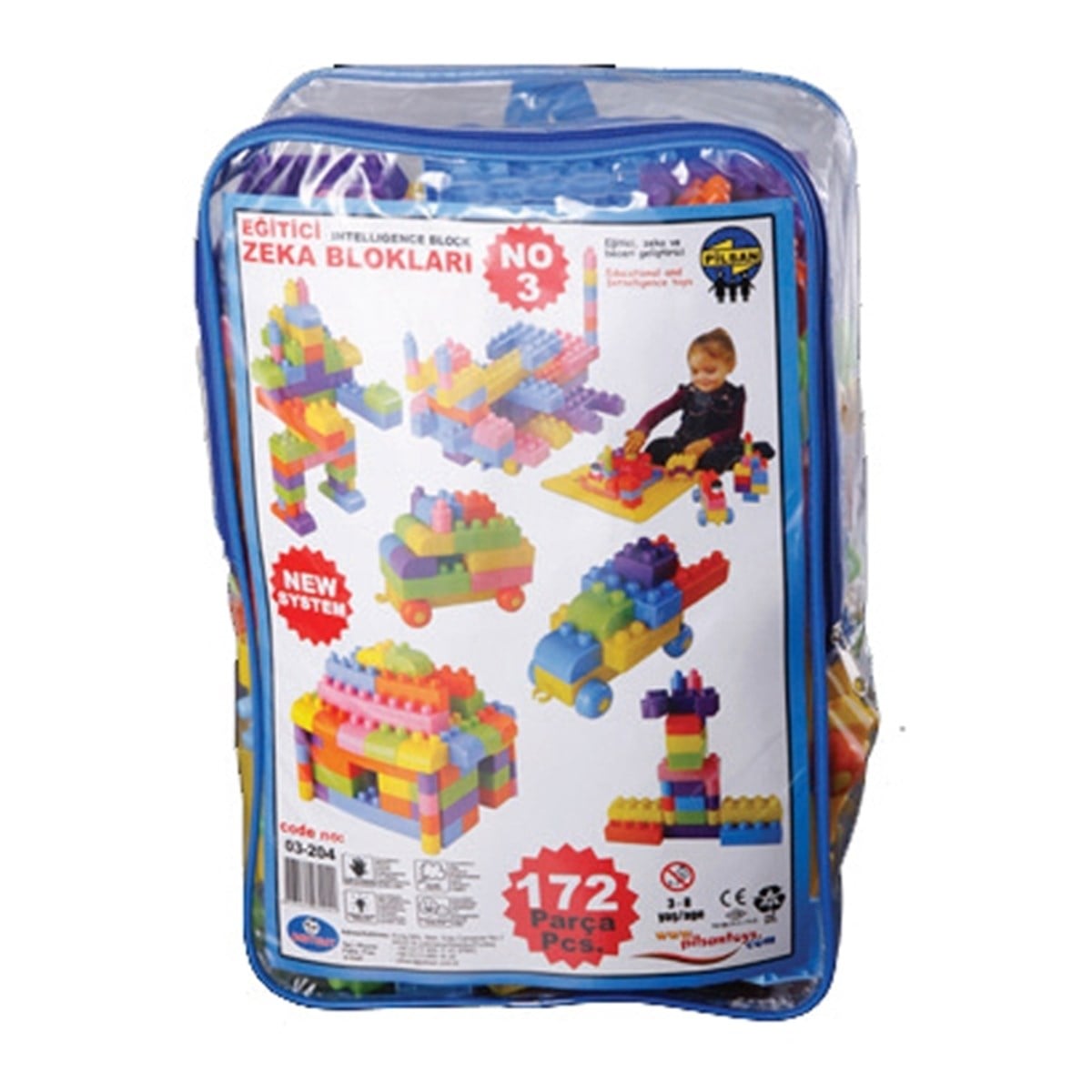 Pilsan Zeka Blokları No:3 172 Parça