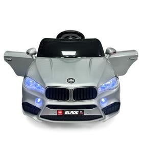 Akar Blade 12V Gri Akülü Araba Önden Görünüm ve Açılır Kapılar