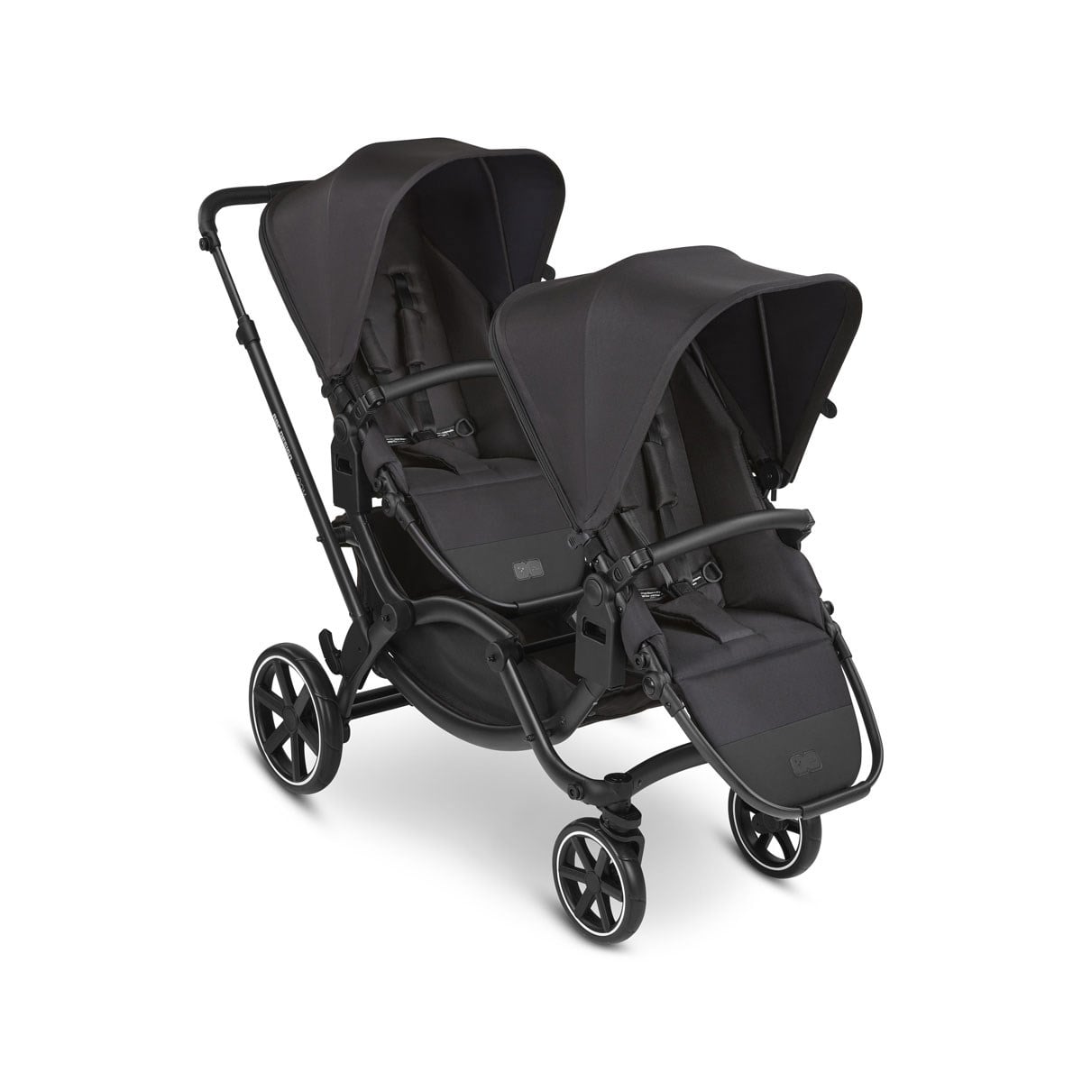 ABC Design Zoom Ink İkiz Bebek Arabası Black