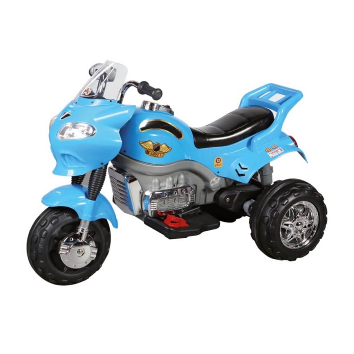 Aliş Go Way Turbo Akülü Motor 12 Volt Mavi | Mutlu Bebe
