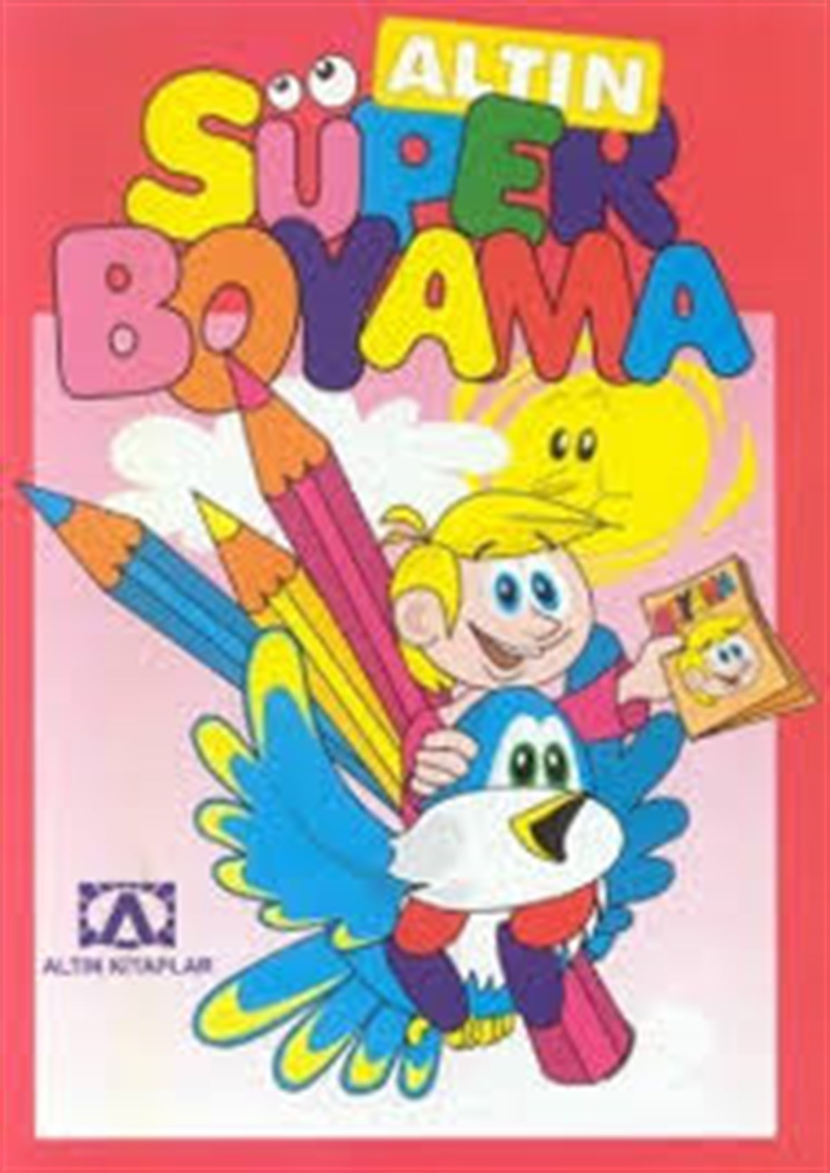 altın kitaplar süper boyama