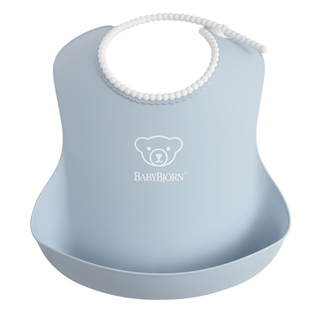 BabyBjörn Yumuşak Plastik Mama Önlüğü / Powder Blue