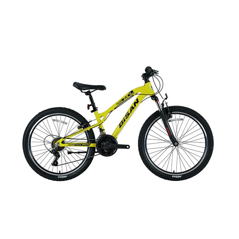 Bisan KDX 2800 Çocuk Bisikleti 24 Jant Disc Fren Sarı Siyah
