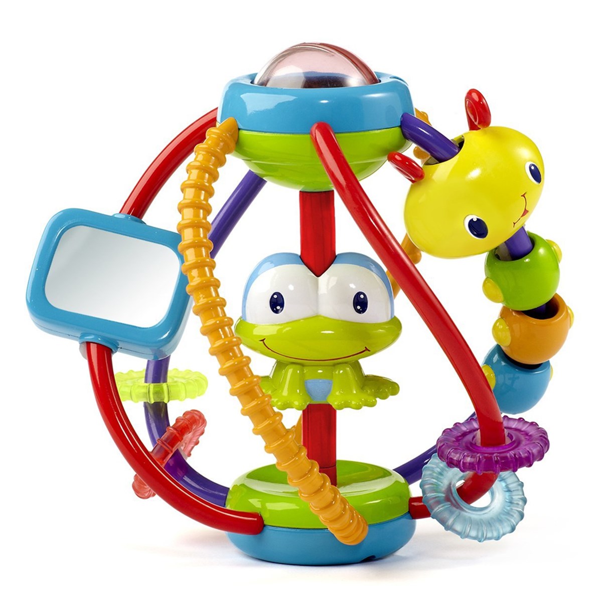 Bright Starts Clack and Slide Sevimli Hayvancıklı Aktivite Topu