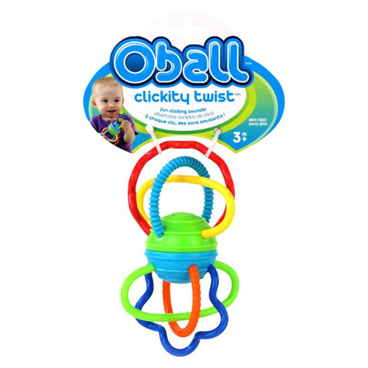 Bright Starts Oball Clickity Twist Oyuncak