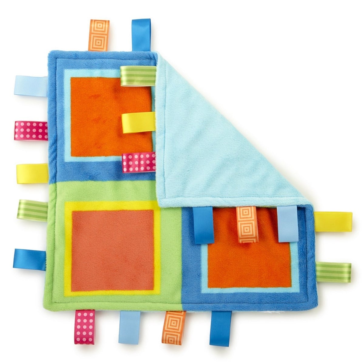 Bright Starts Taggies Little Taggies Ultra Yumuşak Oyun Havlusu Blanket