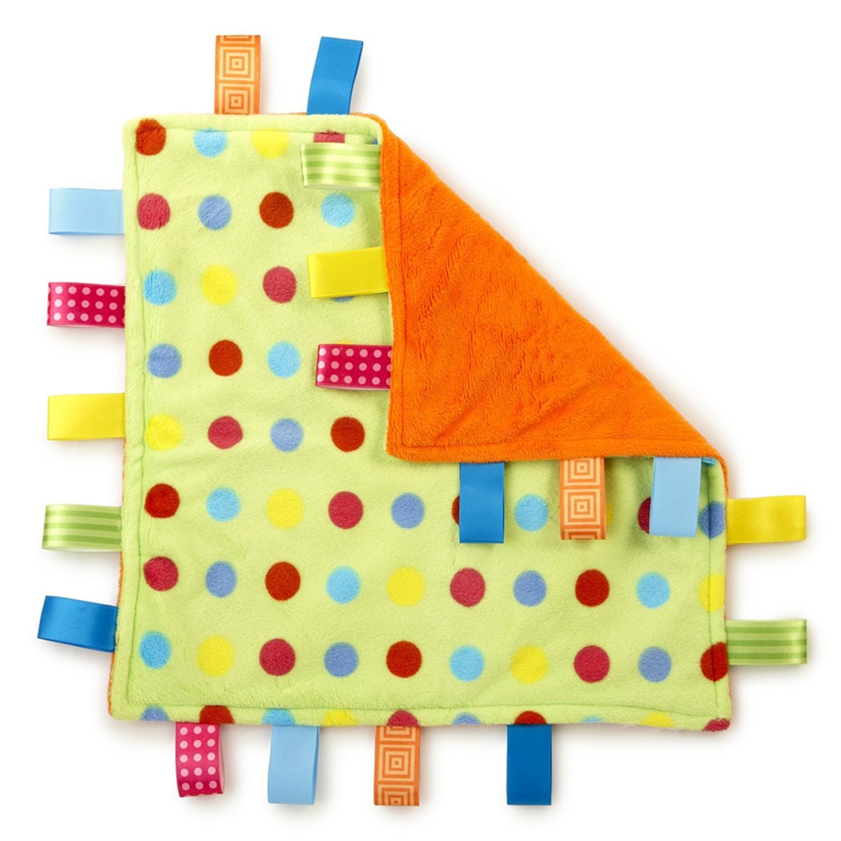 Bright Starts Taggies Little Taggies Ultra Yumuşak Oyun Havlusu Confetti