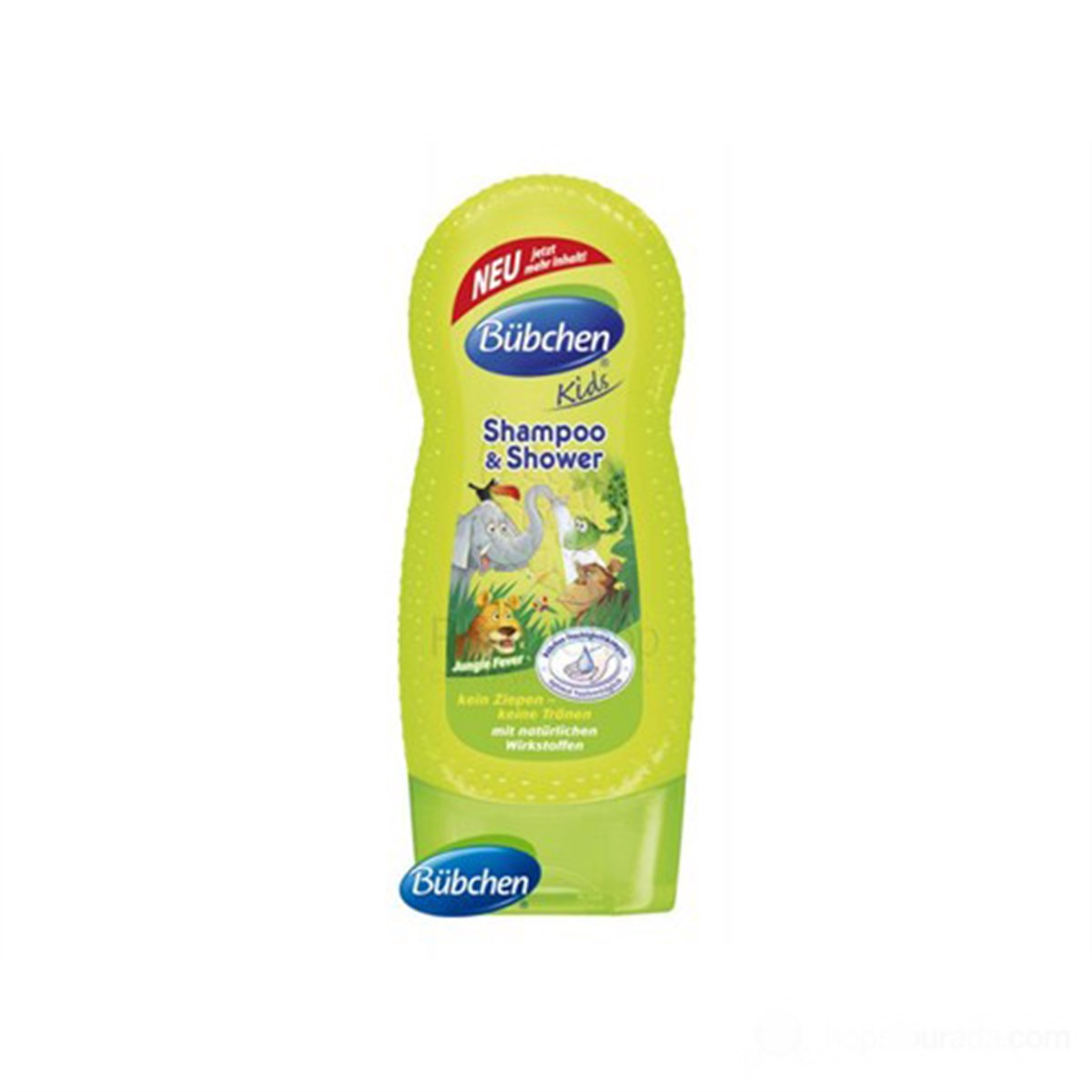 Bübchen Jungle Fever (Tropik Orman) Şampuan ve Duş Jeli 230ml