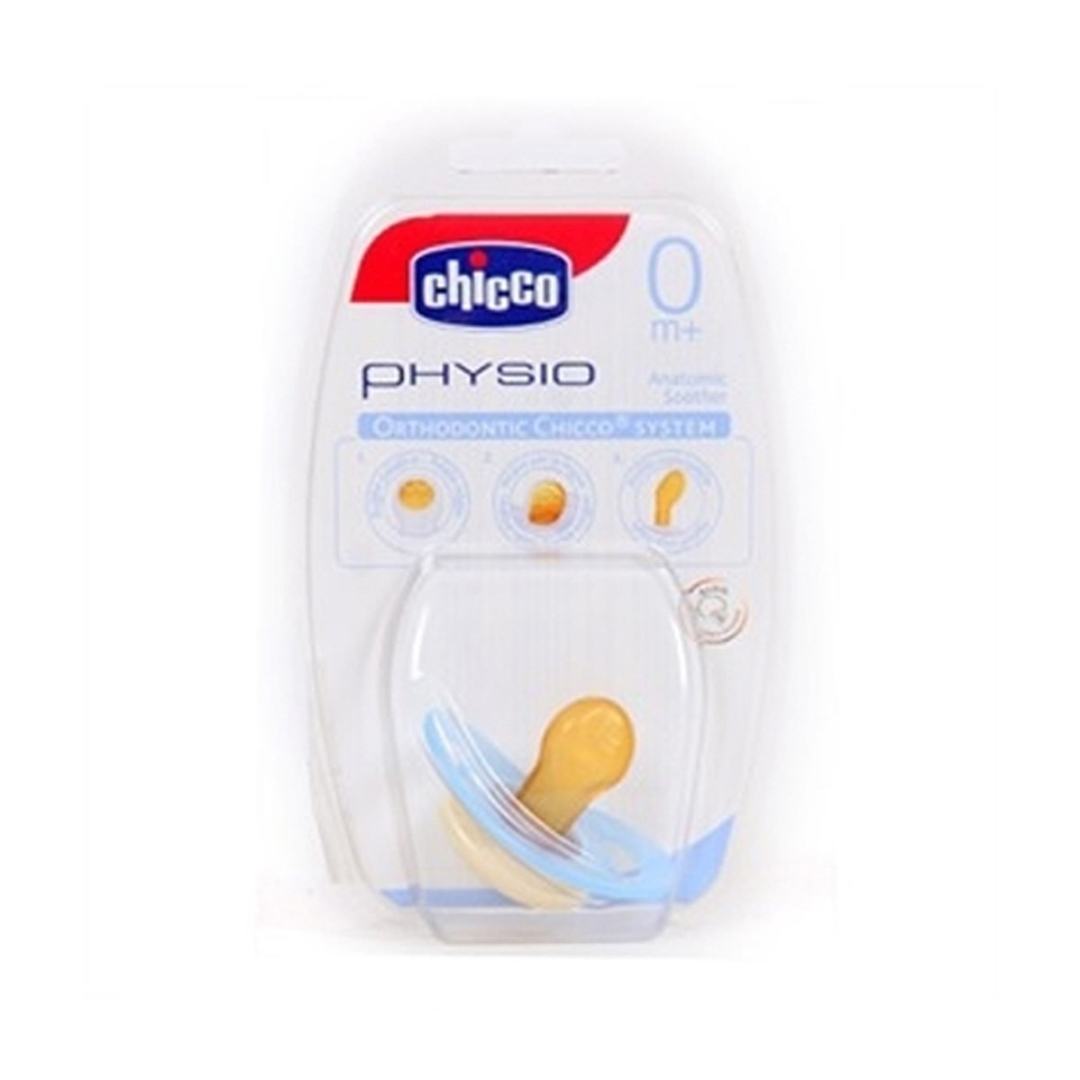 Chicco Physio Silikon Elf Tekli Emzik 0 Ay+ Mavi