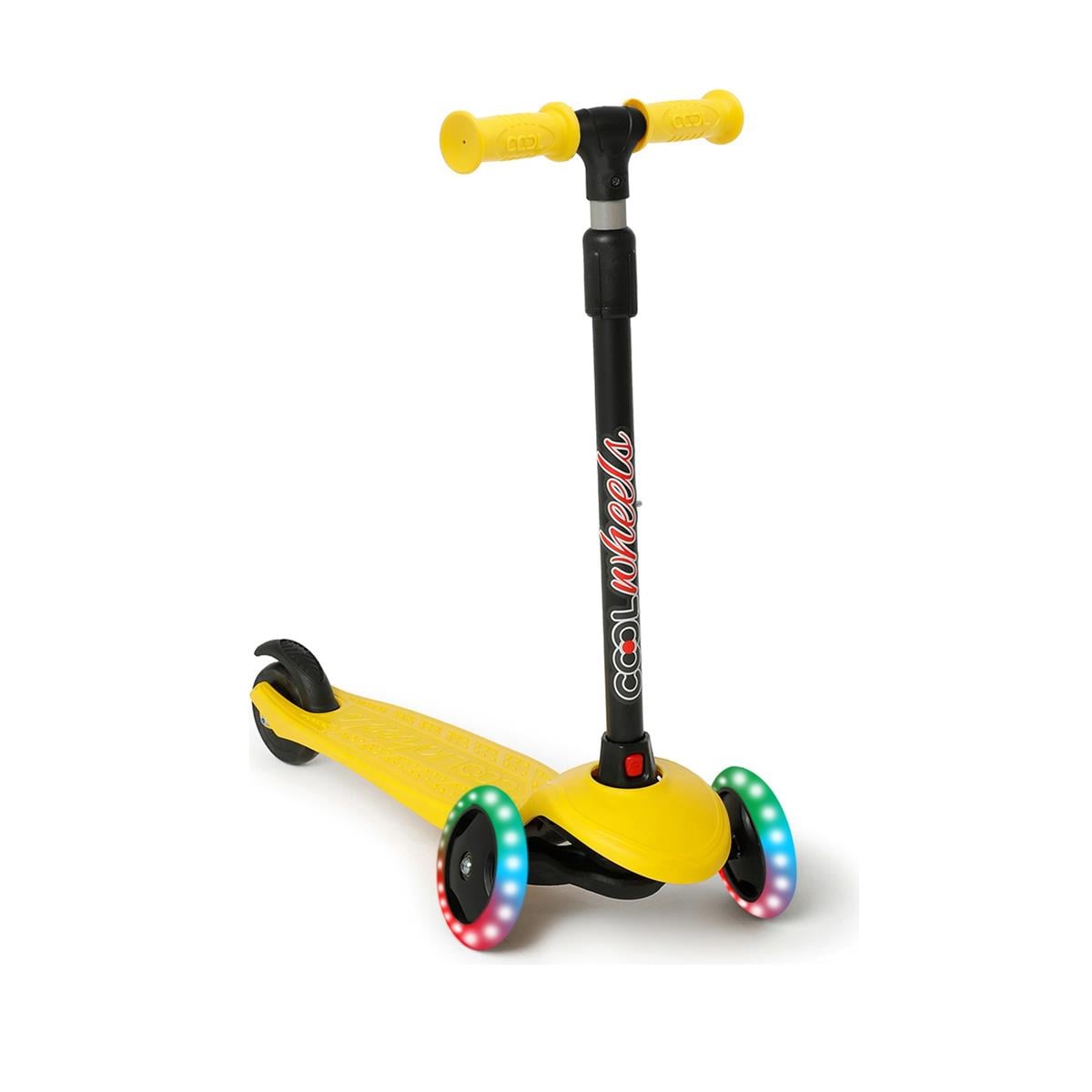 Cool Wheels Işıklı Star Scooter Sarı
