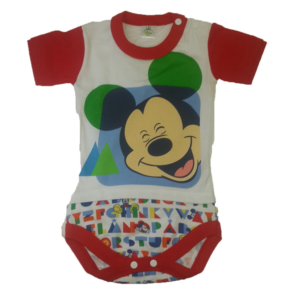Disney Baby MC2714 Mickey Mouse T-Shirt 9-12 Ay