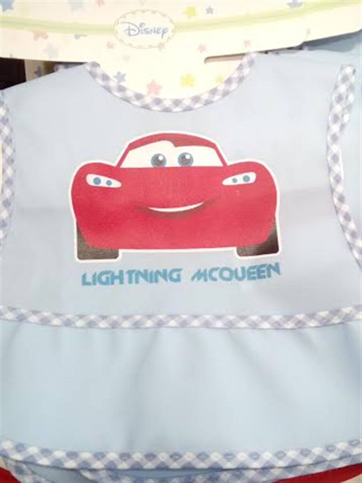 Disney lightning MCQueen  cepli önlük mavi
