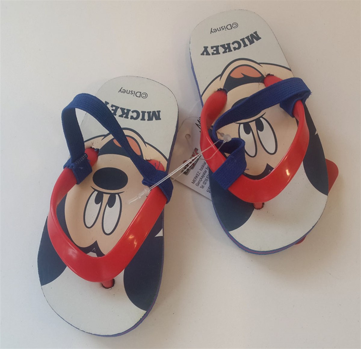 Disney Lisanslı Mickey Mouse Terlik 21 Numara