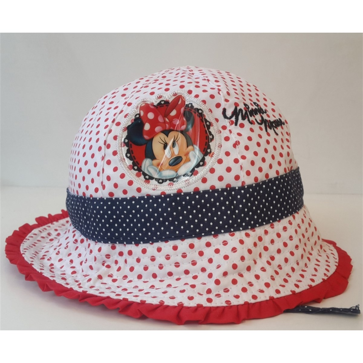 Disney Minnie Mouse Lisanlı Şapka Beyaz