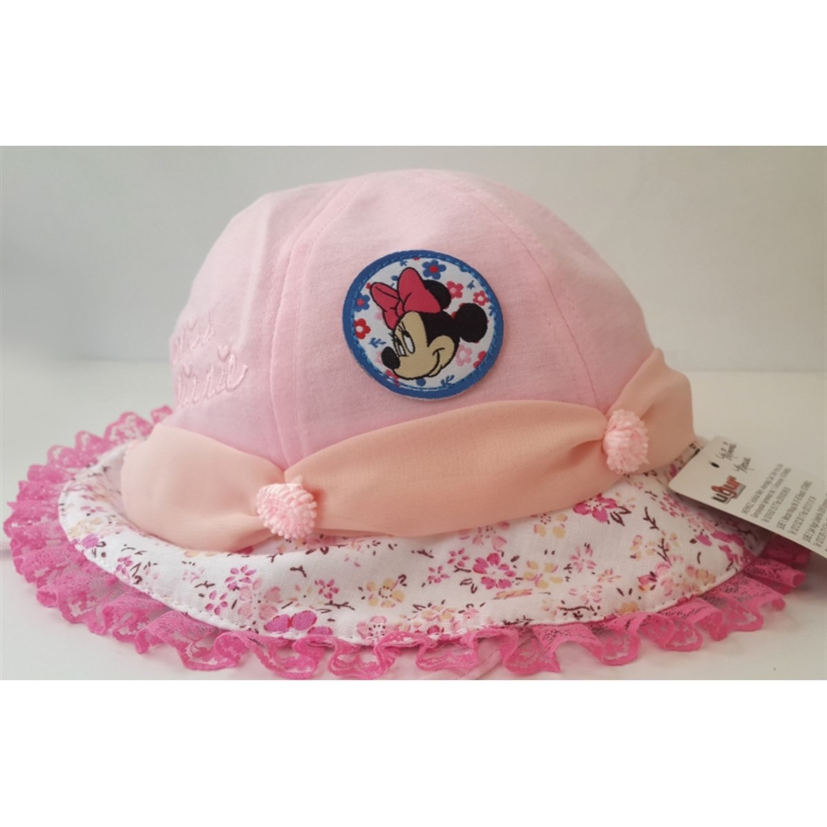 Disney Minnie Mouse Lisanlı Şapka Pembe