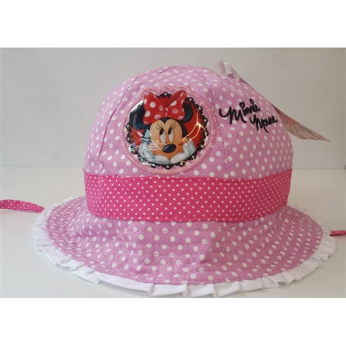 Disney Minnie Mouse Lisanlı Şapka Pembe