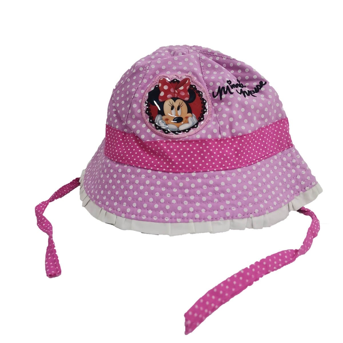 Disney Minnie Mouse Lisanslı Kız Bebek Şapkası Fuşya