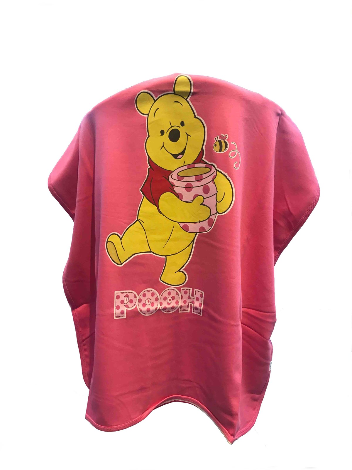 Disney Winnie The Pooh Lisanslı Penye Bebek Battaniyesi Pembe 0860