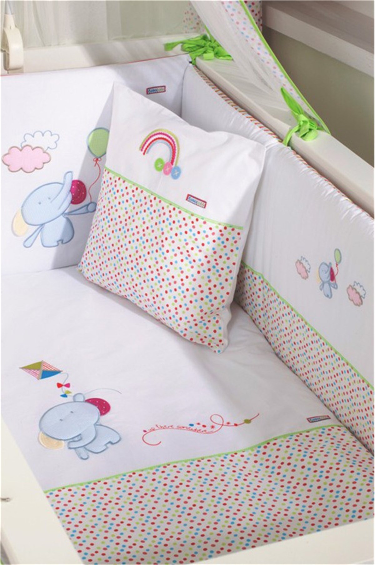 Funnababy Uyku Seti (70 x 130 cm) Baloon Kiremit